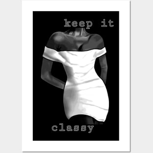 classy vibe Posters and Art